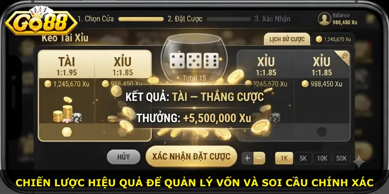 Chiến lược hiệu quả để quản lý vốn và soi cầu chính xác