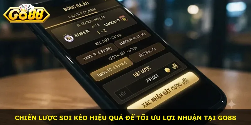 Chiến lược soi kèo hiệu quả để tối ưu lợi nhuận tại Go88