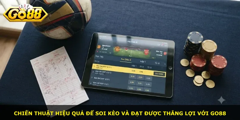 Chiến thuật hiệu quả để soi kèo và đạt được thắng lợi với Go88