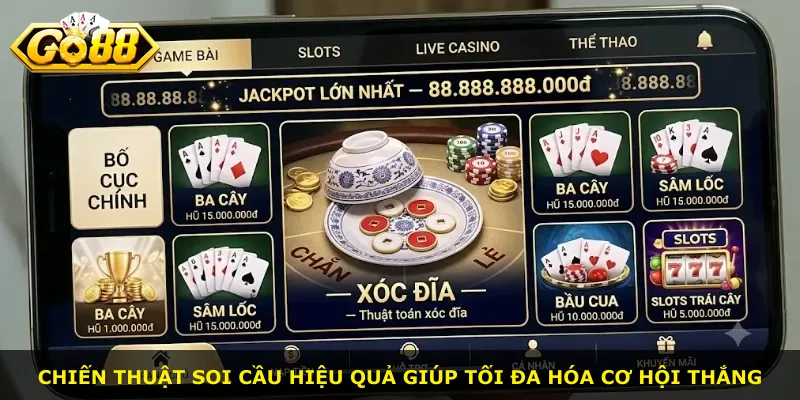 Chiến thuật soi cầu hiệu quả giúp tối đa hóa cơ hội thắng