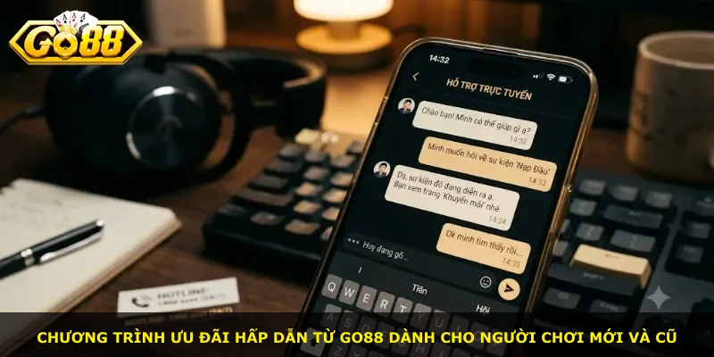 Chương trình ưu đãi hấp dẫn từ Go88 dành cho người chơi mới và cũ