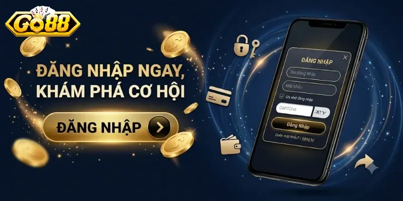 Đăng Nhập Go88 Dễ Dàng, Trải Nghiệm Game Bài Giải Trí Mọi Lúc Mọi Nơi