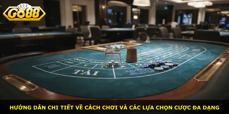 Hướng dẫn chi tiết về cách chơi và các lựa chọn cược đa dạng