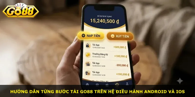 Hướng dẫn từng bước tải Go88 trên hệ điều hành Android và iOS