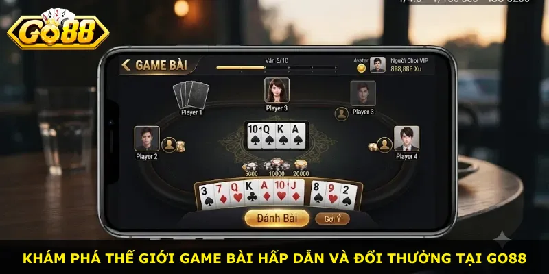 Khám phá thế giới game bài hấp dẫn và đổi thưởng tại Go88