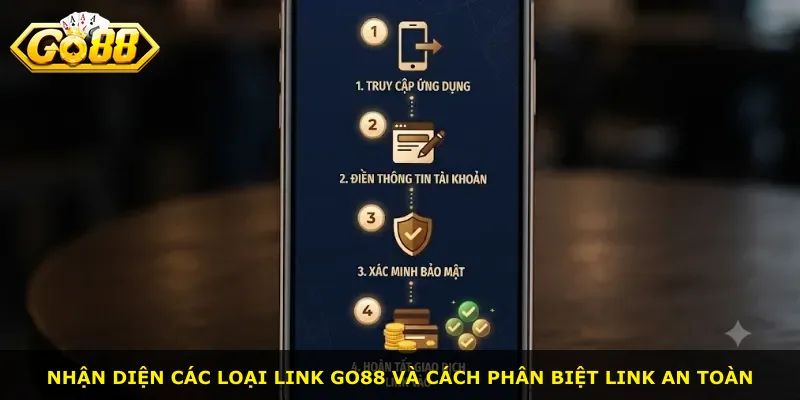 Nhận diện các loại link Go88 và cách phân biệt link an toàn