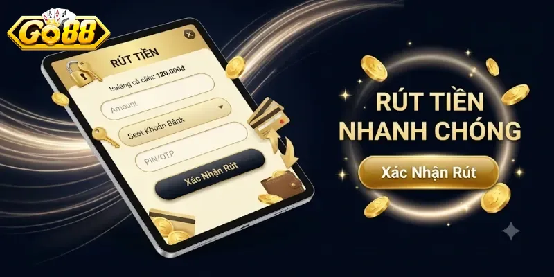 Rút Tiền Go88 Nhanh Chóng, An Toàn Và Hướng Dẫn Chi Tiết Từng Bước