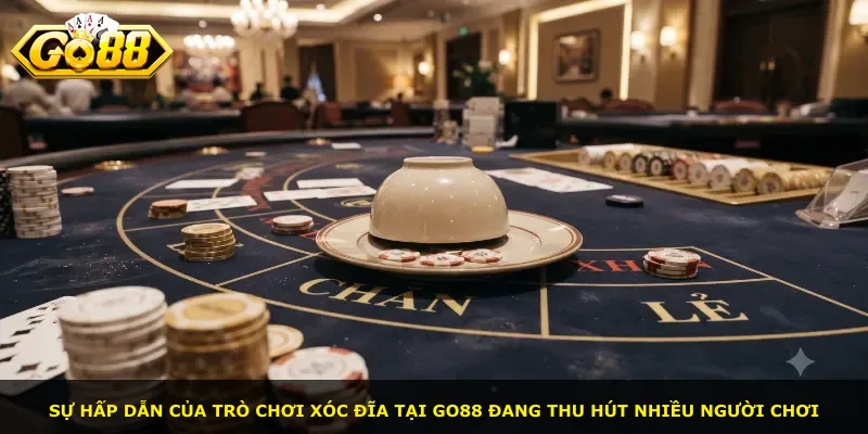 Sự hấp dẫn của trò chơi xóc đĩa tại Go88 đang thu hút nhiều người chơi