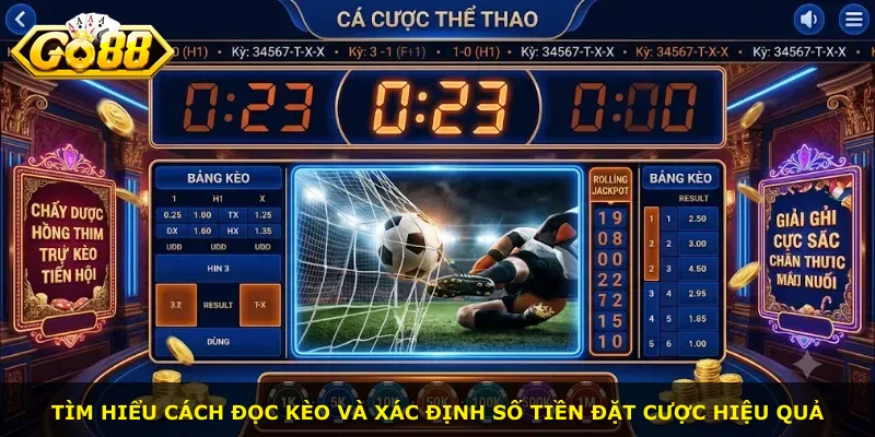 Tìm hiểu cách đọc kèo và xác định số tiền đặt cược hiệu quả
